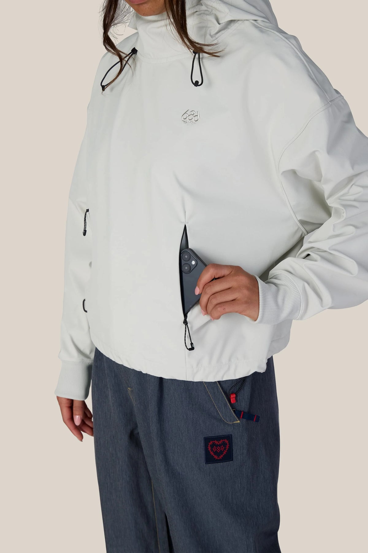 686 - Womens Waterproof Team Crop Hoody