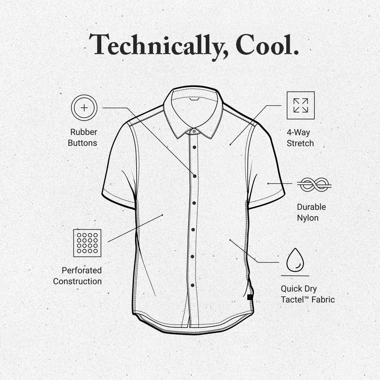 Roark - Bless Up Breathable Stretch Shirt