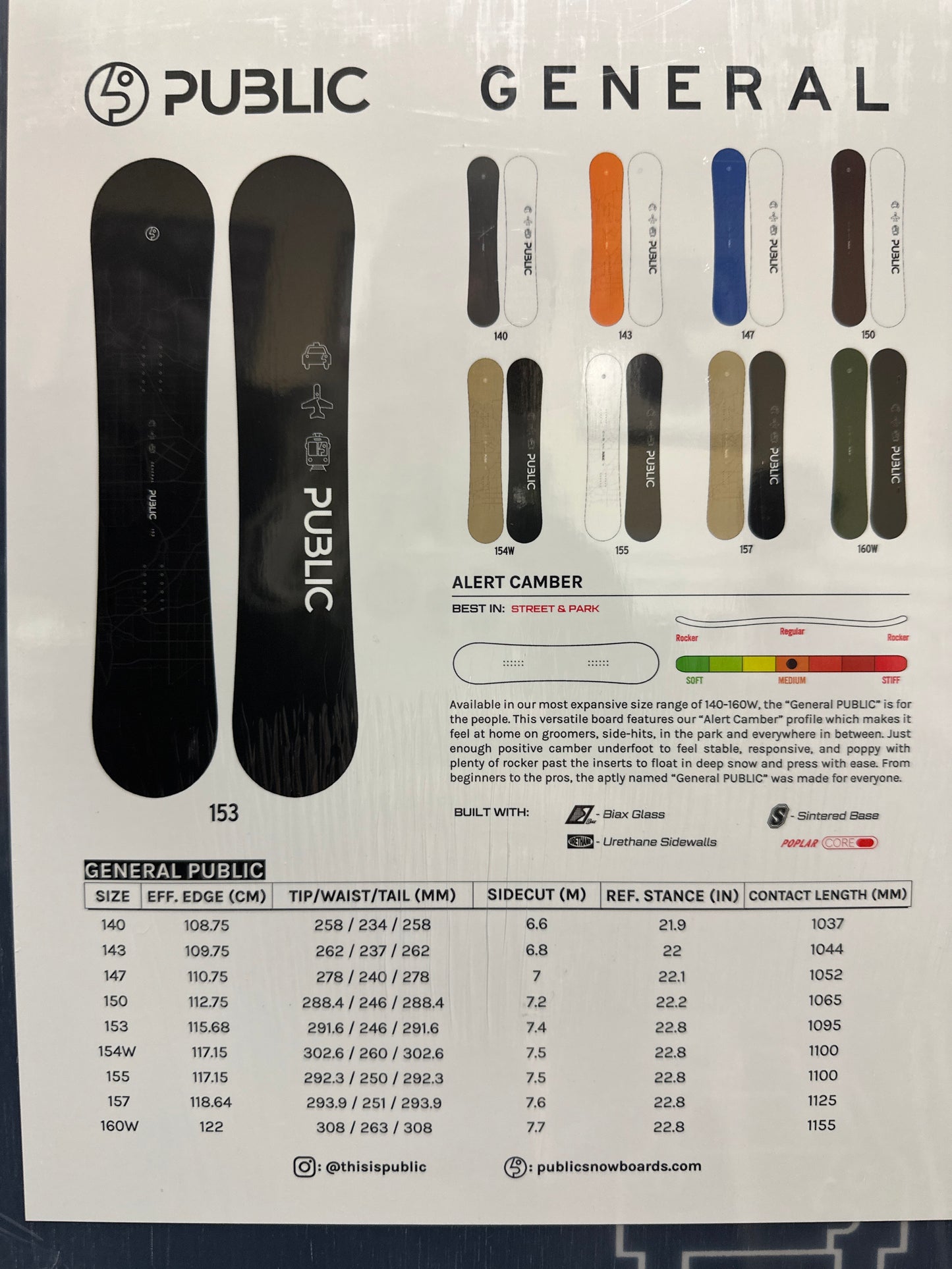 Public Snowboards- General Public