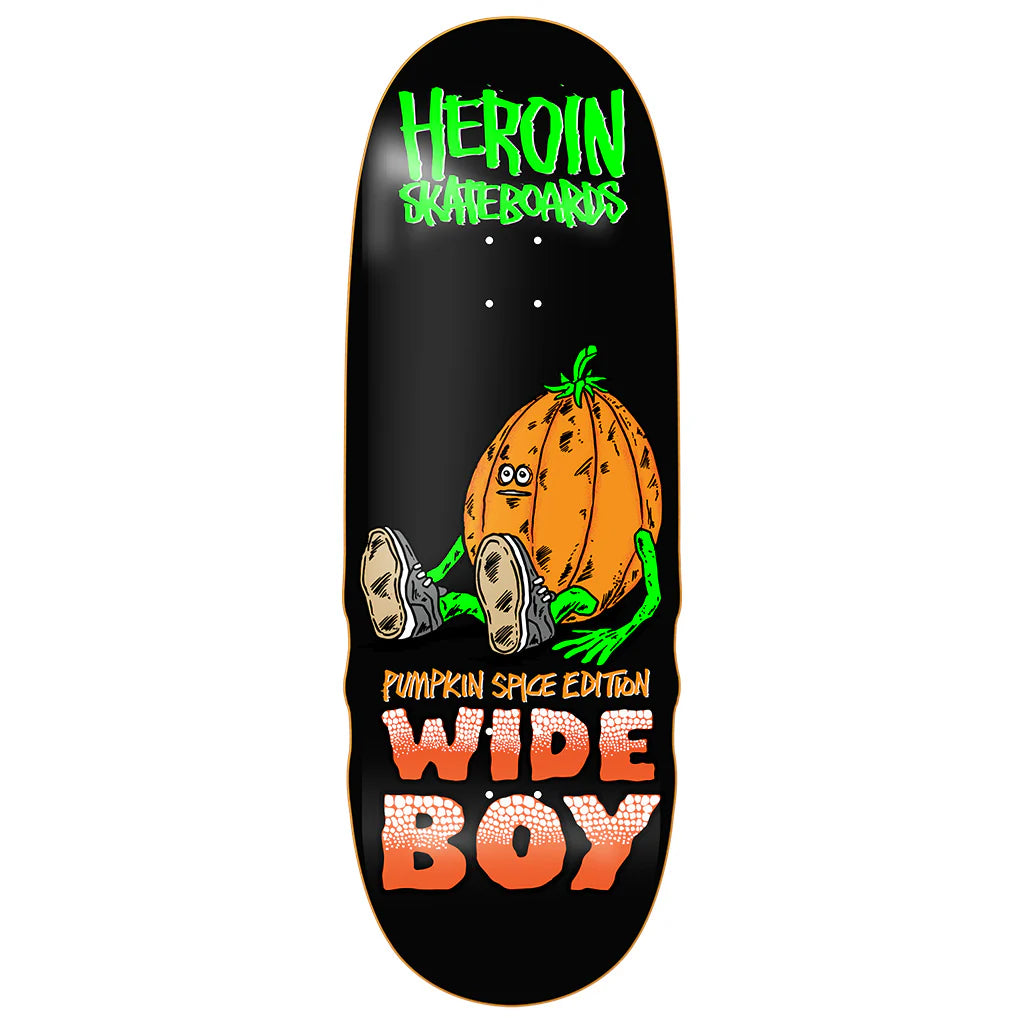 Heroin Skateboards - Pumpkin Spice Wide Boy