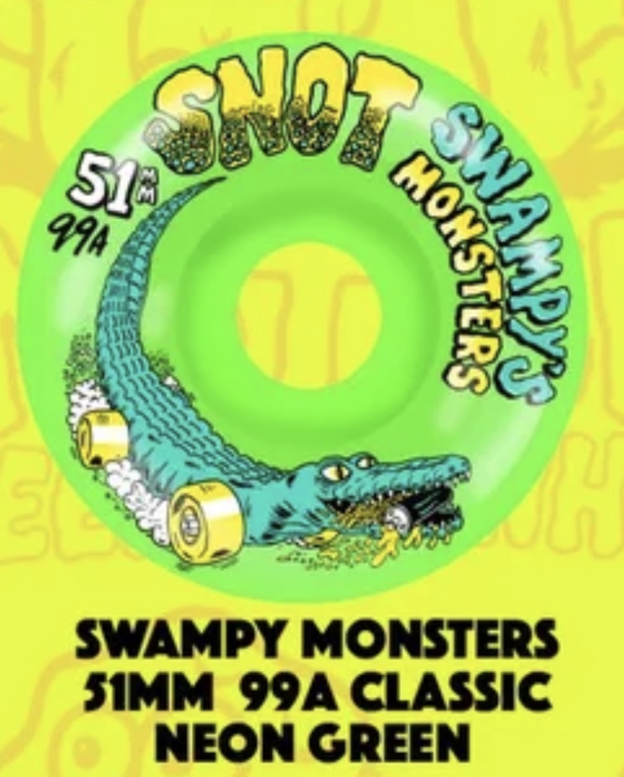 Snot Wheels- Swampy Monsters 51mm