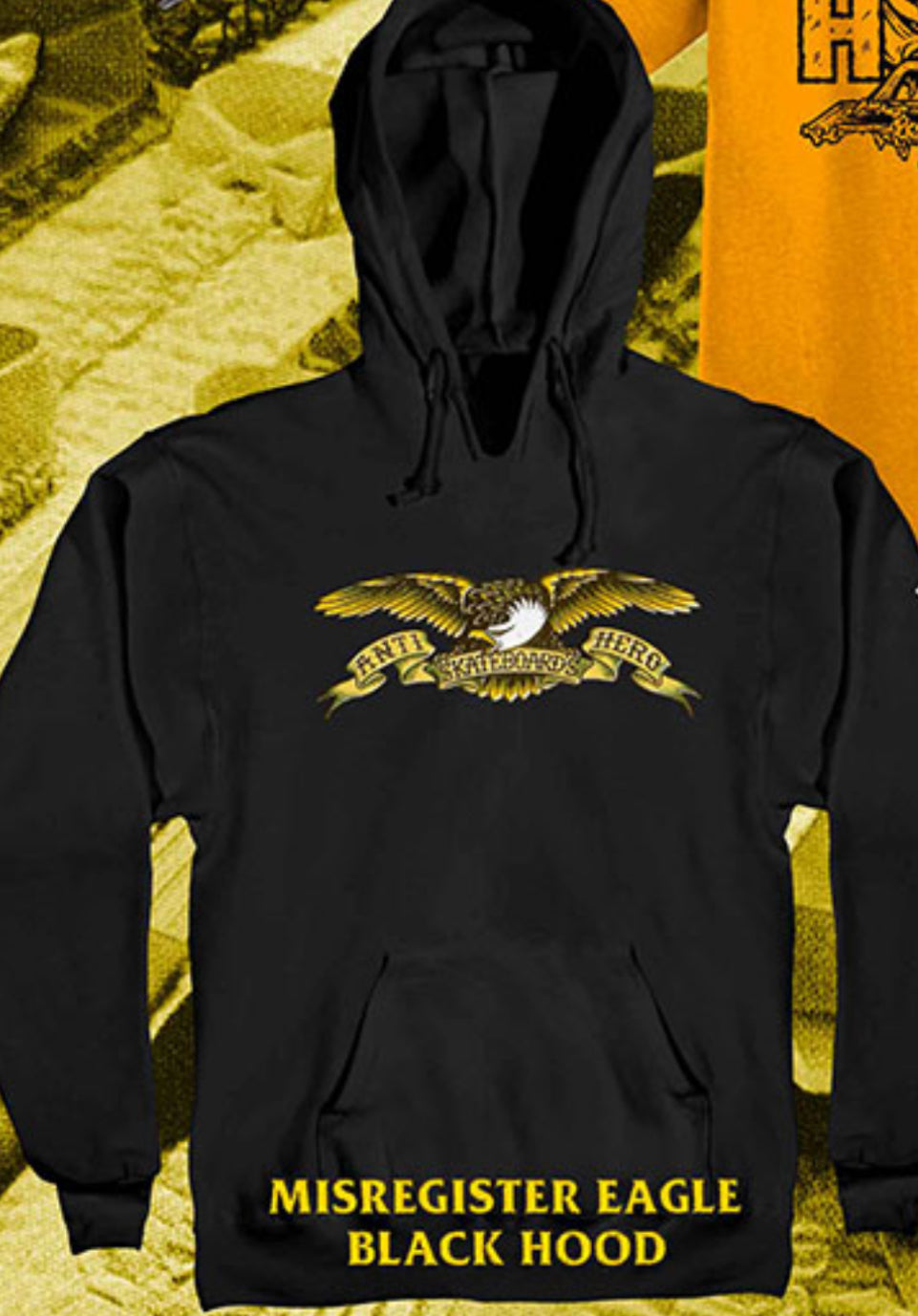 Anti Hero - Misregister Eagle Hoodie