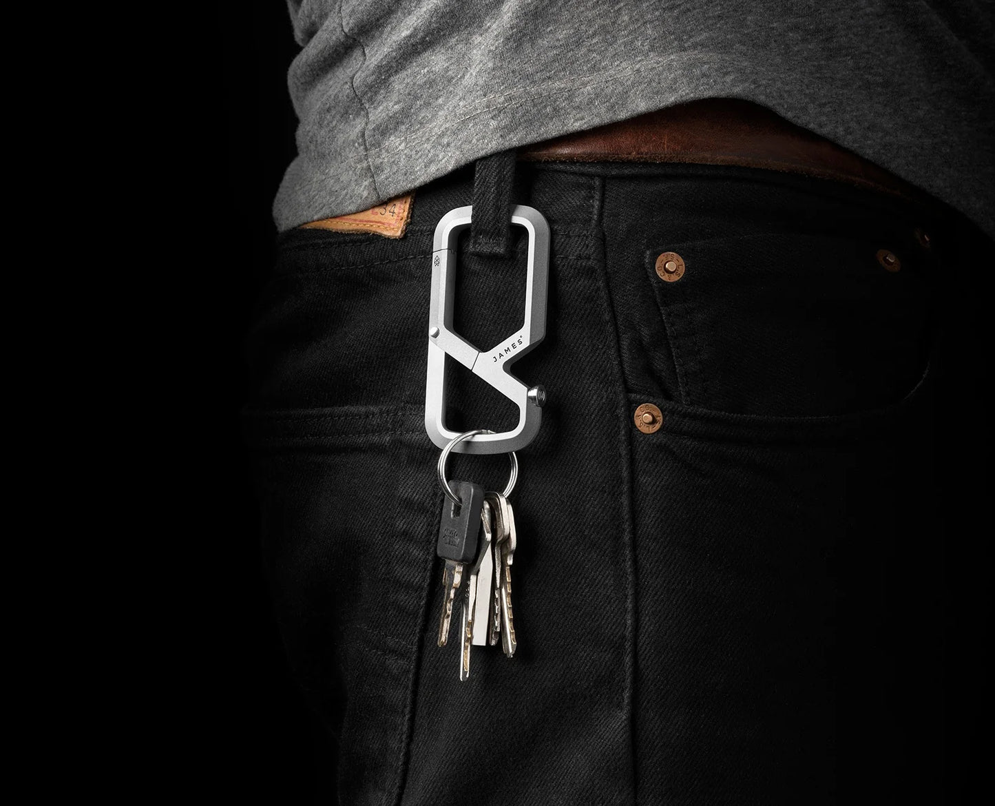 The James Brand - The Mehlville - An entirely fresh take on an EDC staple, the carabiner.