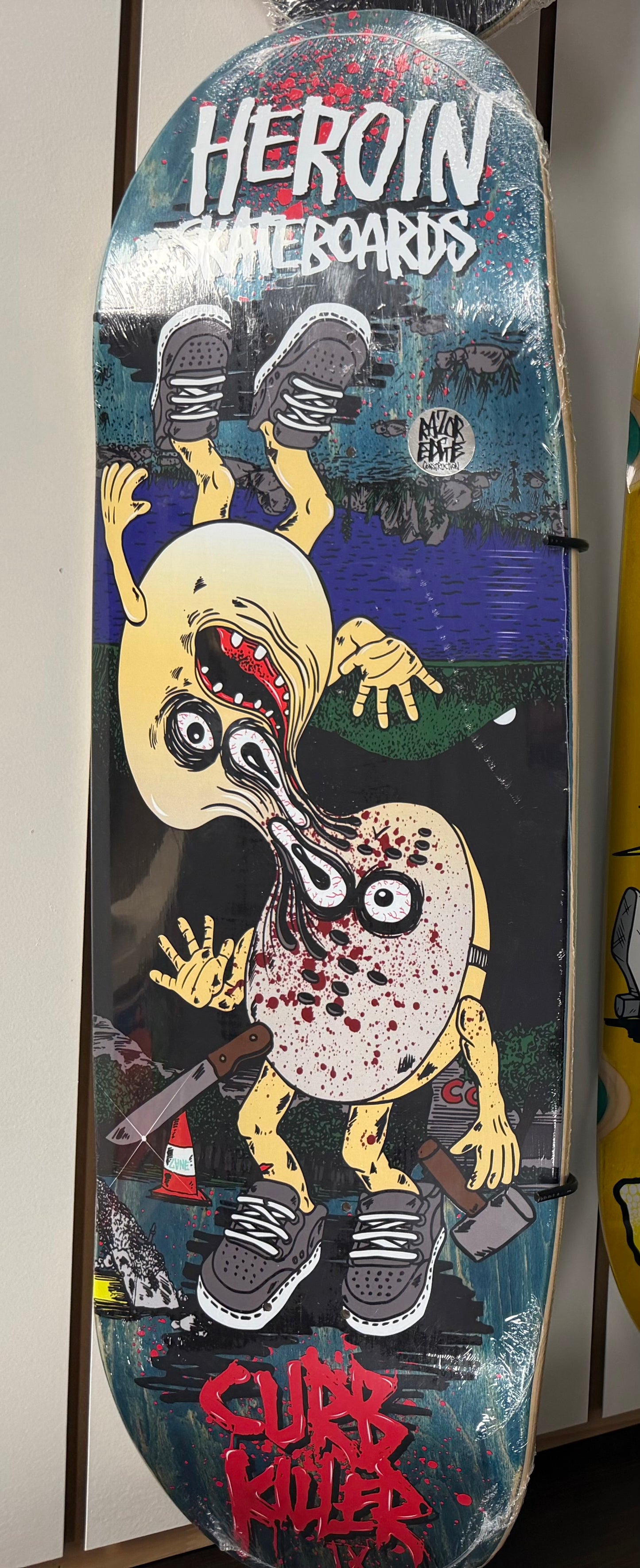 Heroin Skateboards - Curb Killer 9 Merged Deck