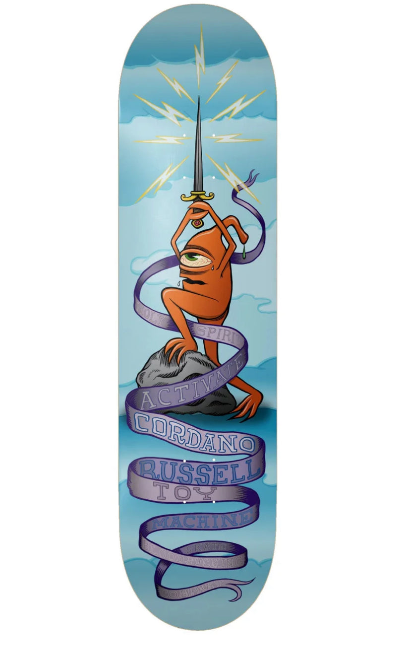 TOY MACHINE - RUSSELL ACTIVATE DECK 8.25"