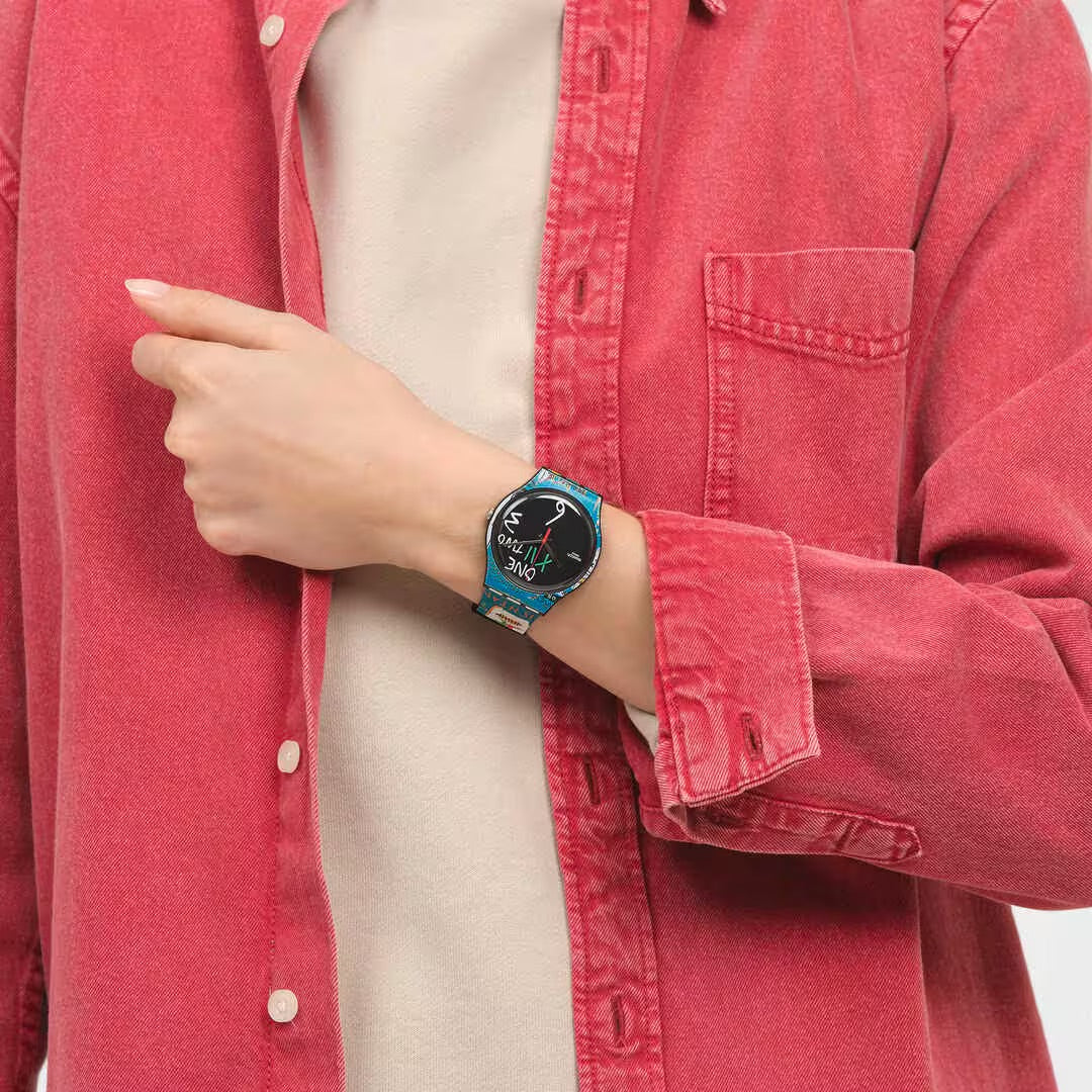 Swatch - Ishtar by Jean-Michel Basquiat