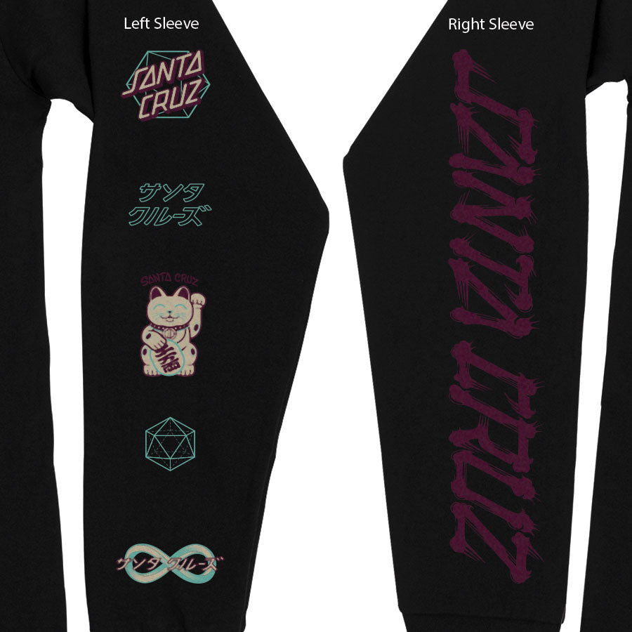 Santa Cruz - Youth Stipple Wave Dot Hoodie