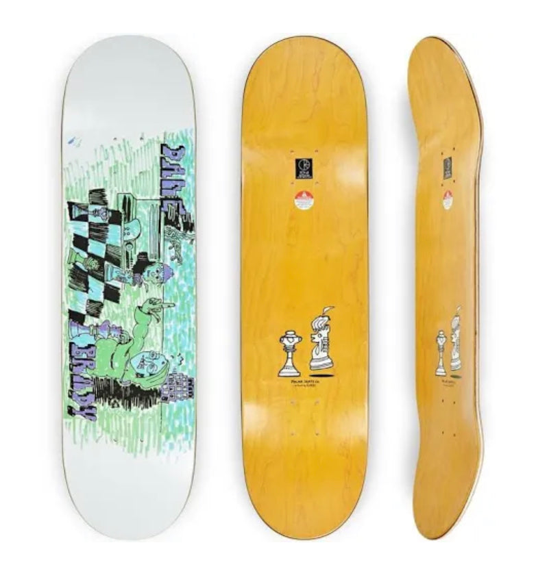 Polar Skate Co - Dane Brady "Checkmate" Deck