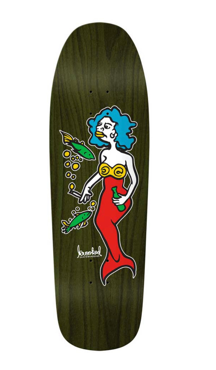 Krooked Skateboards- Team Mermaid 9.81