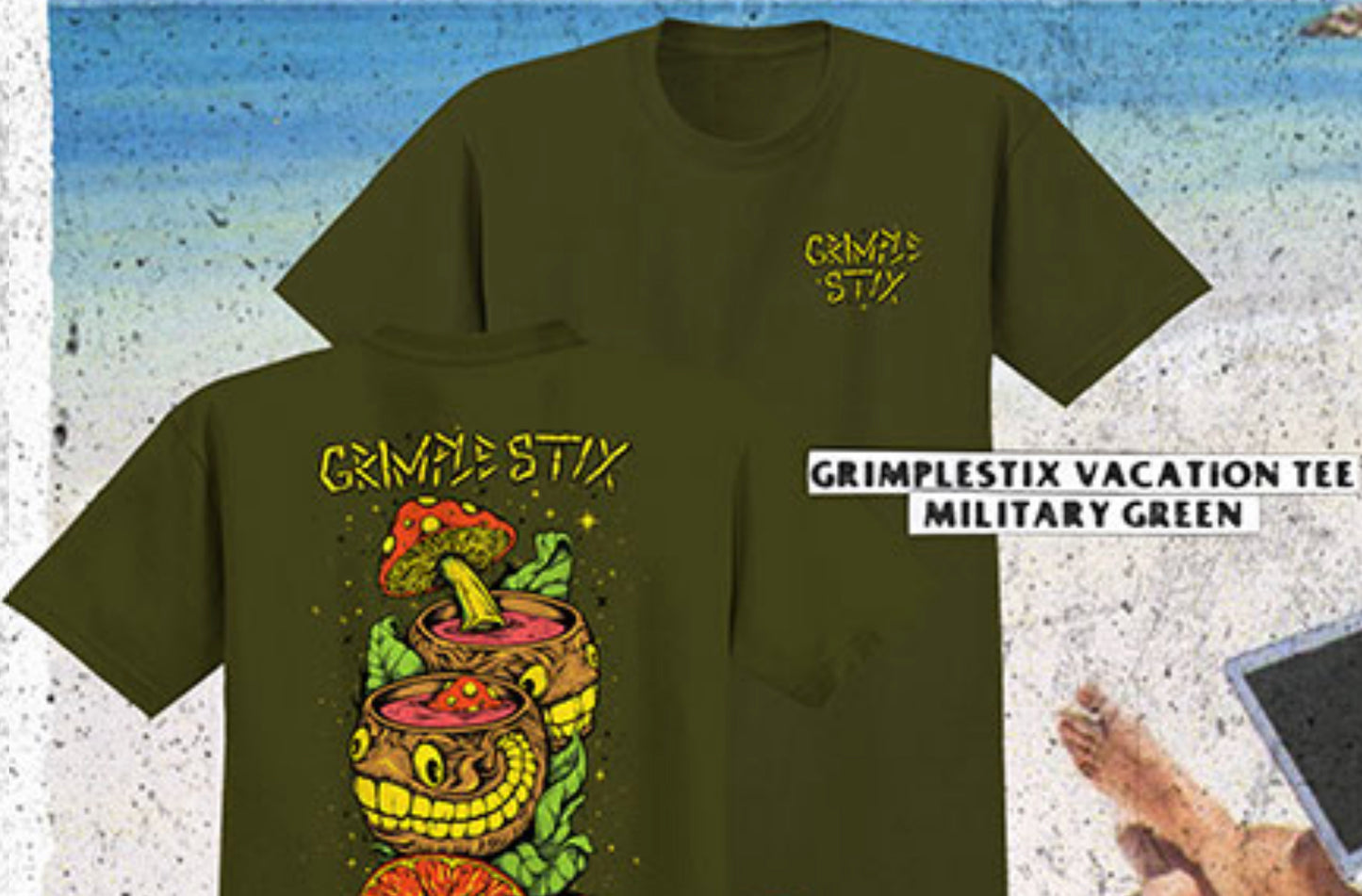 Antihero - Grimplestix Vacation Tee