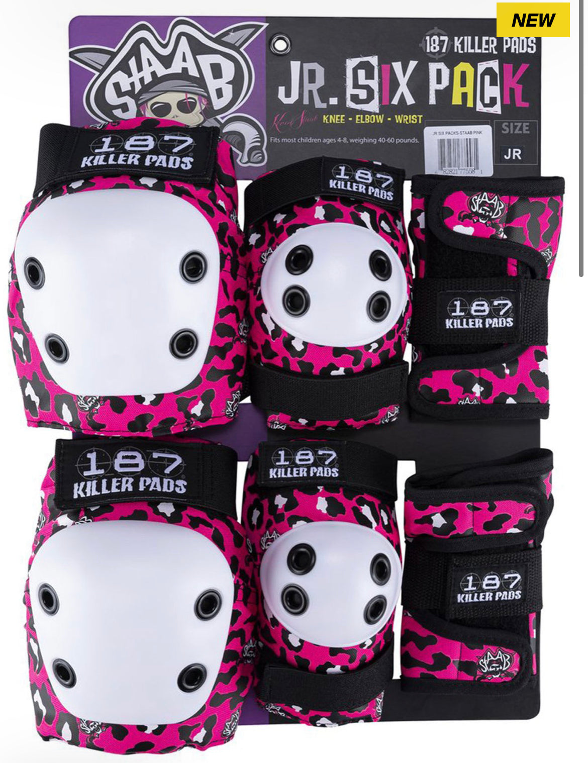 187 - Jr Six Pack pad set