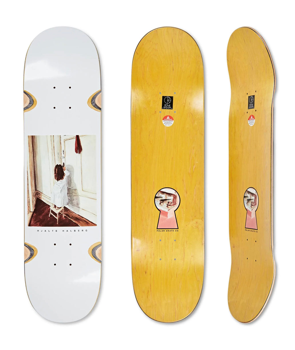 Polar Skate Co - Hjalte Halberg "Keyhole" - Wheel Wells Deck
