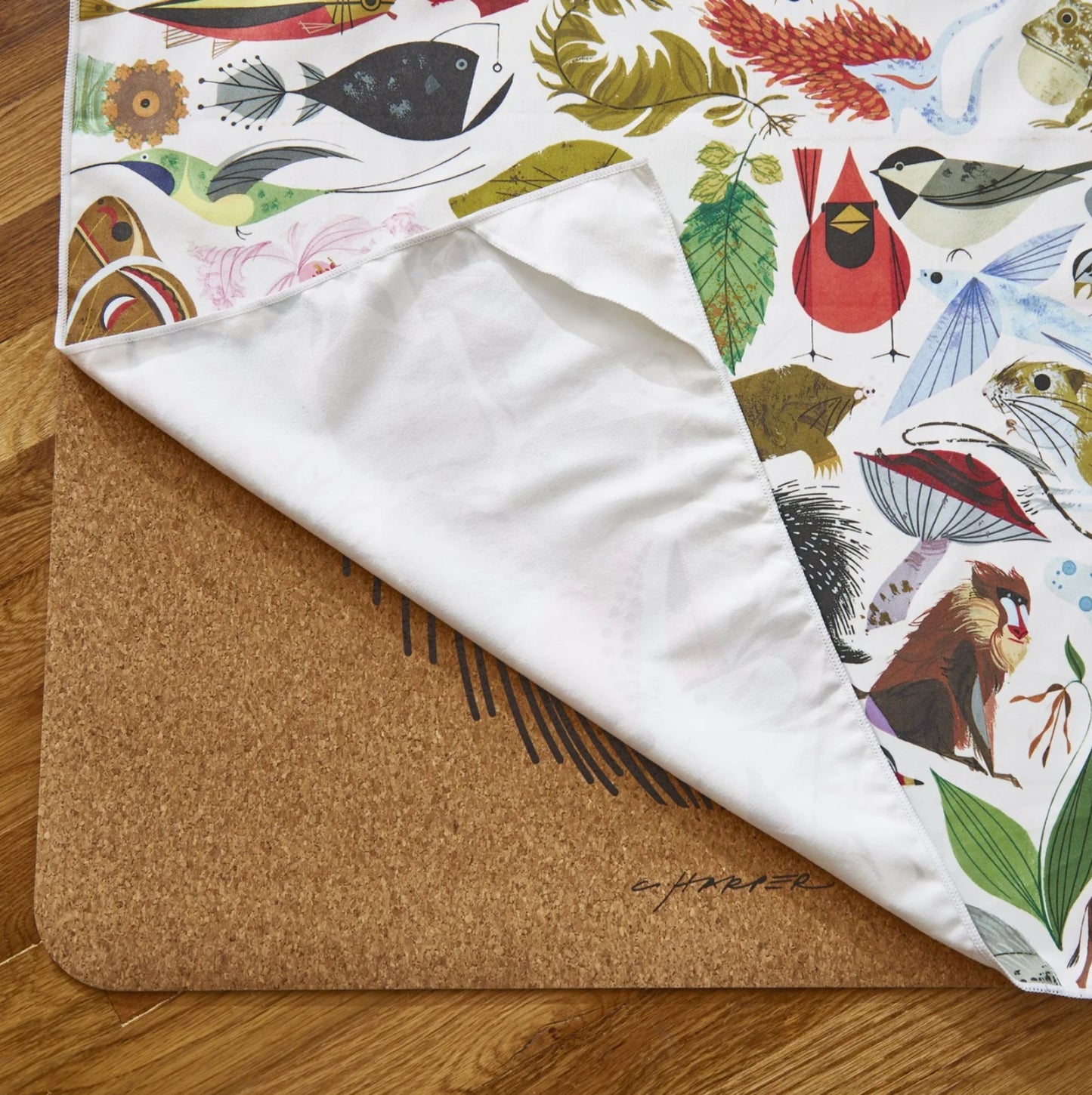 Habitat - Charley Harper Tree of Life Yoga Towel