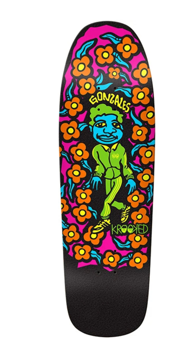 Krooked Skateboards - Gonz Sweatpants 9.81 Blacklight