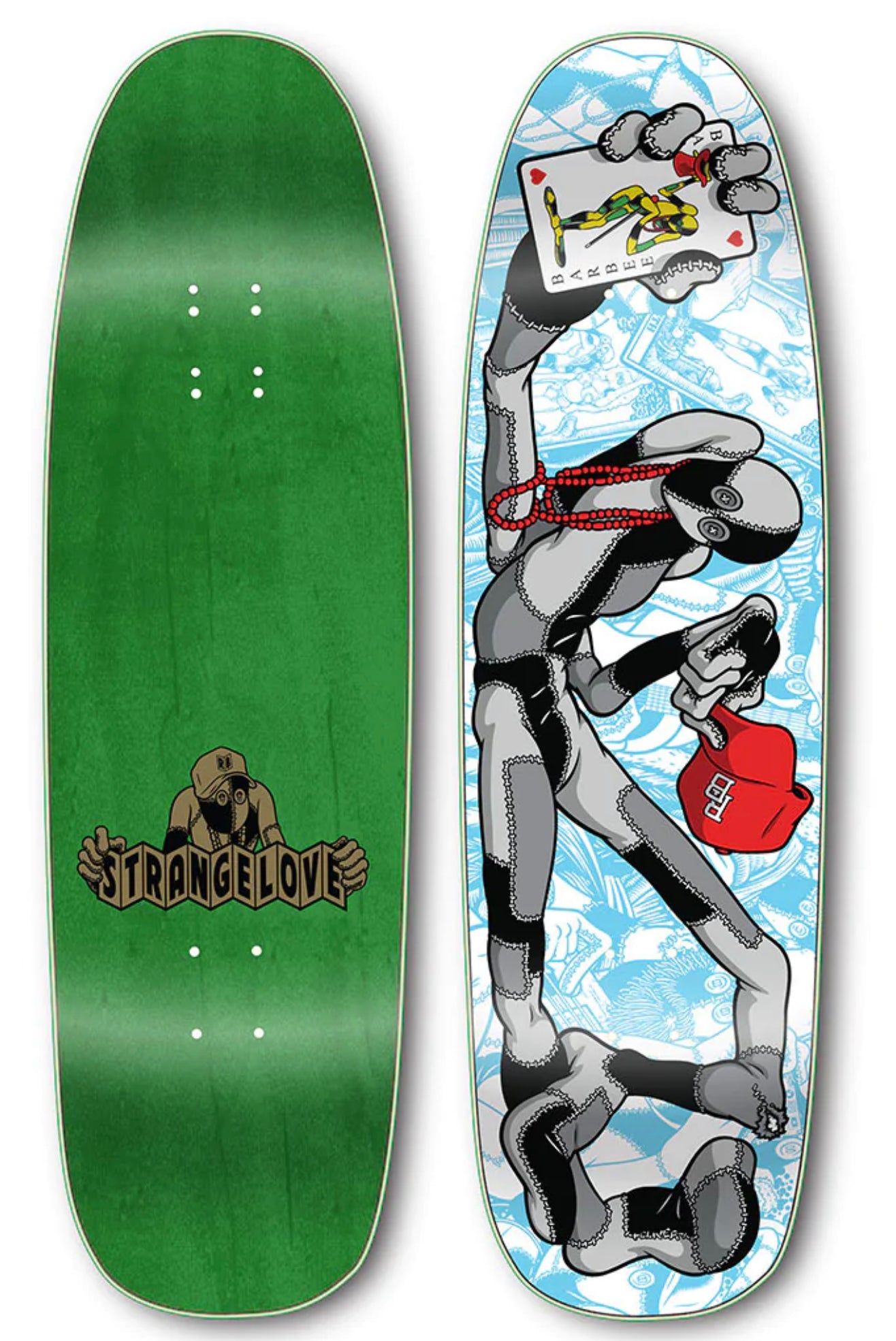 StrangeLove Skateboards - Ray Barbee Legacy Guest Model Deck - Autographed by Sean Cliver