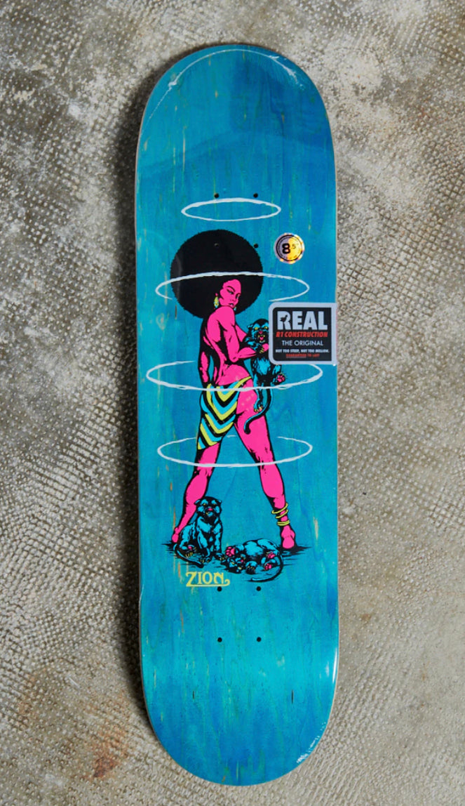 Real Skateboards- Zion Cubs 8.5