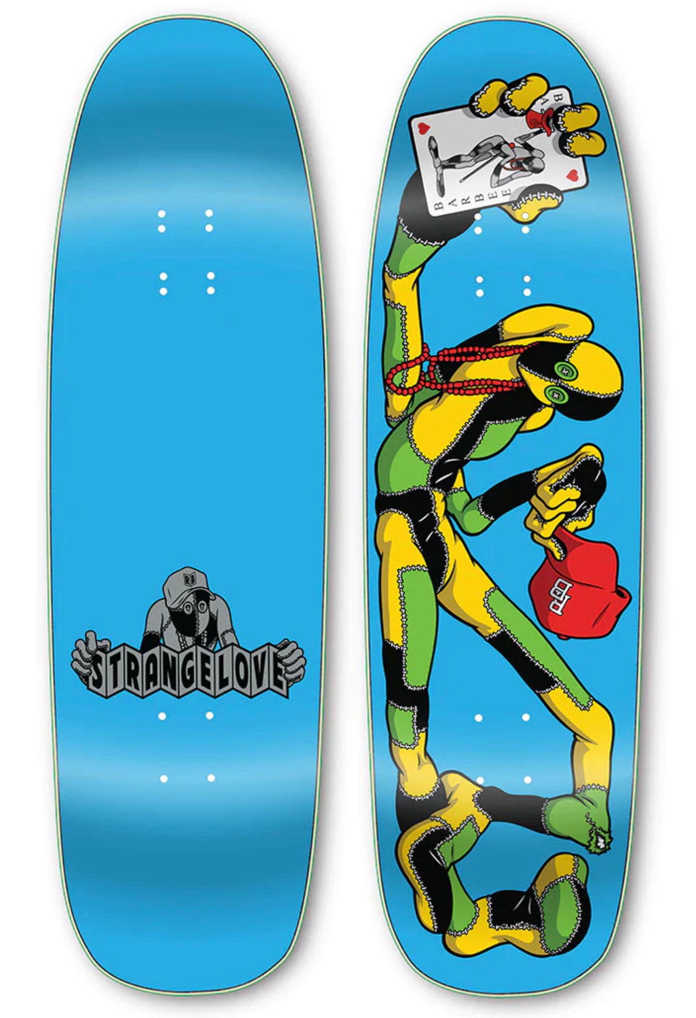 StrangeLove Skateboards - Ray Barbee Classic Guest Model Deck - Autographed by Sean Cliver