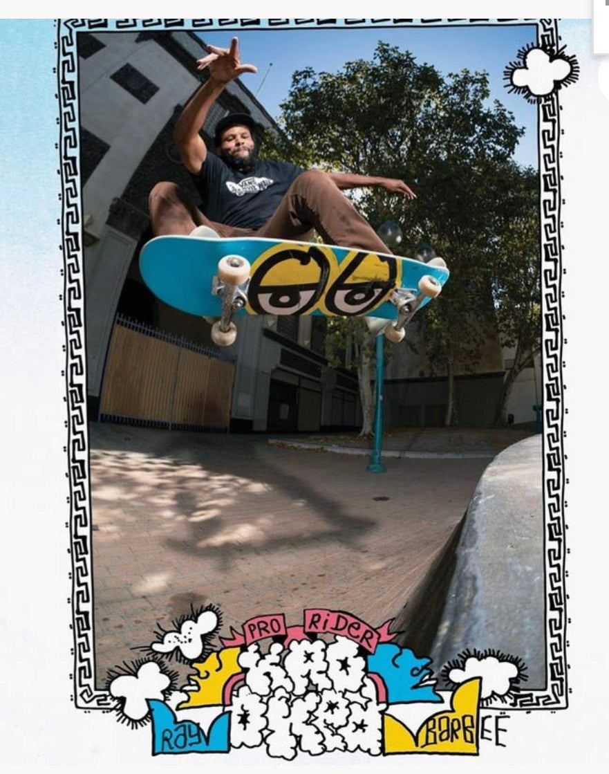 Krooked - Ray Barbee Trifecta Street Shape Deck 9.5″ x 31.75″