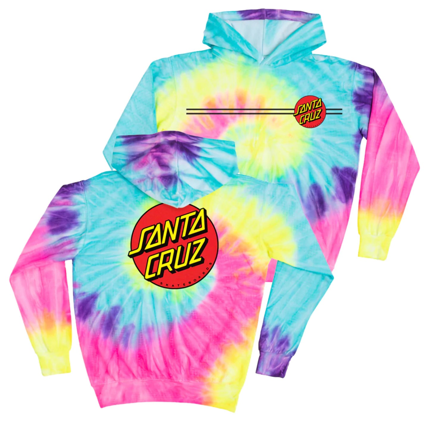 Santa Cruz - Youth Hood Classic Dot Blast