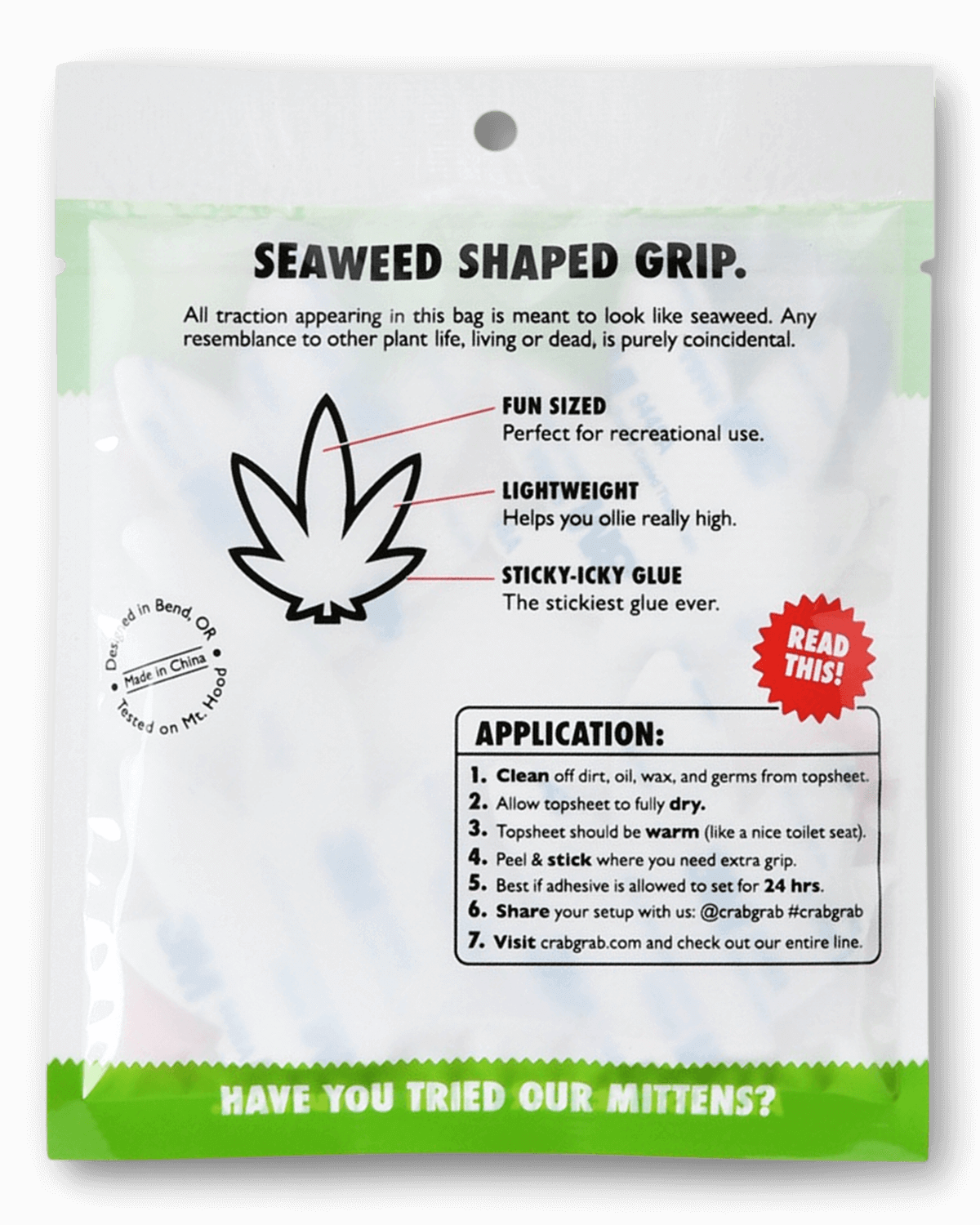 Crab Grab - Mini Seaweed Traction