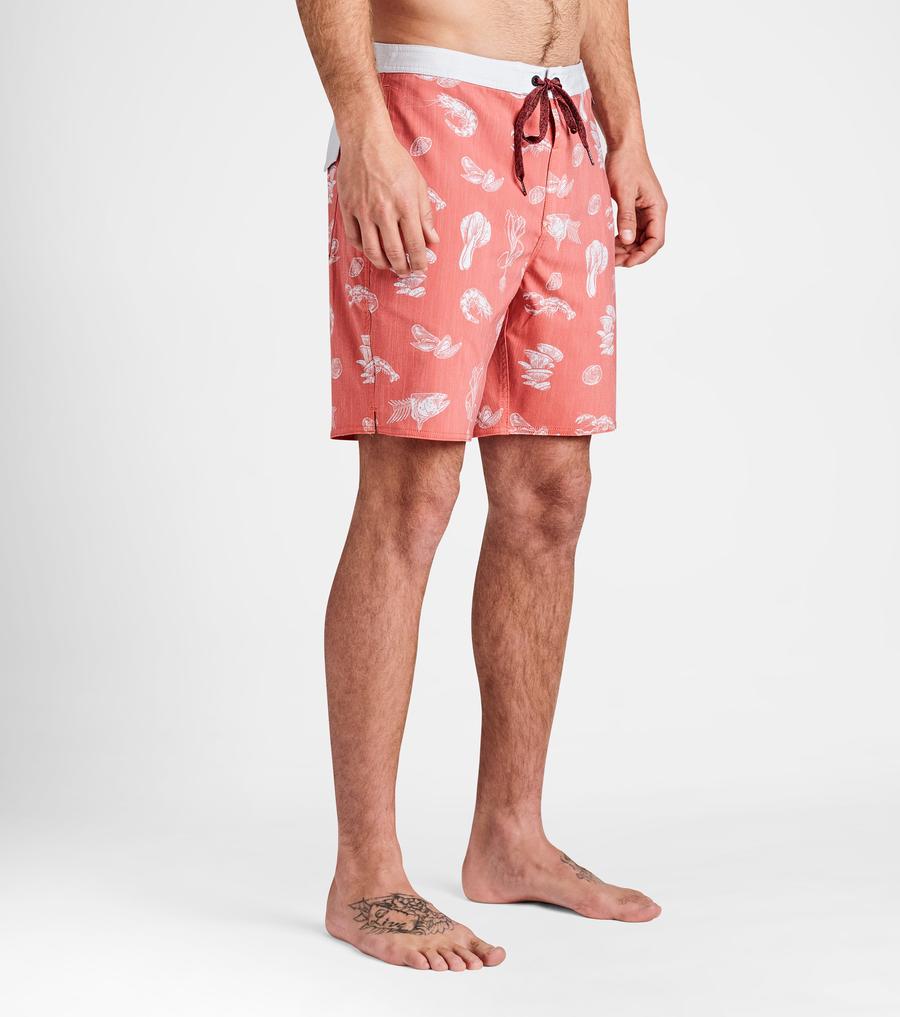 Roark - Seafood Stew Men's Boardshorts 17"