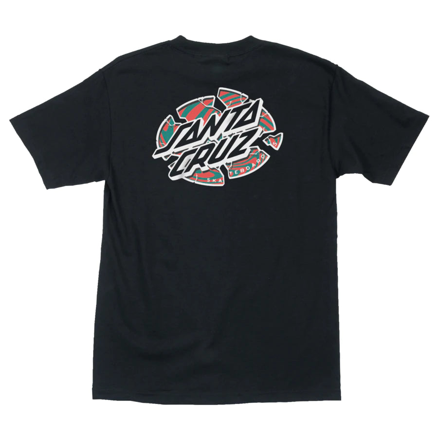 Santa Cruz - Split Hand Broken Dot Tee