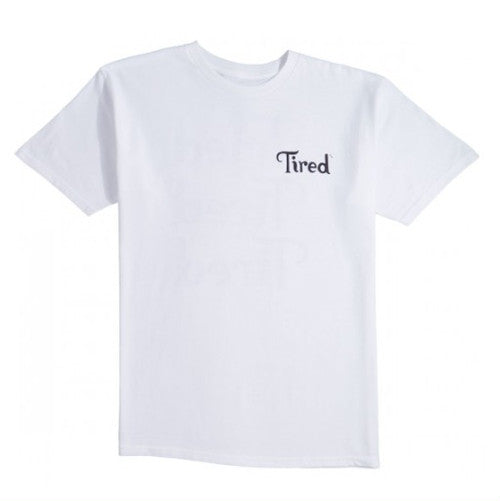 Tired - Fired Stack Tee