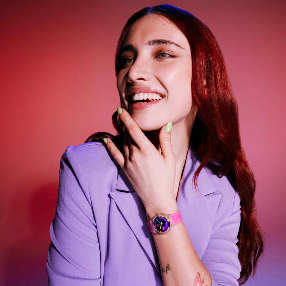 Swatch - Neon Pink Podium