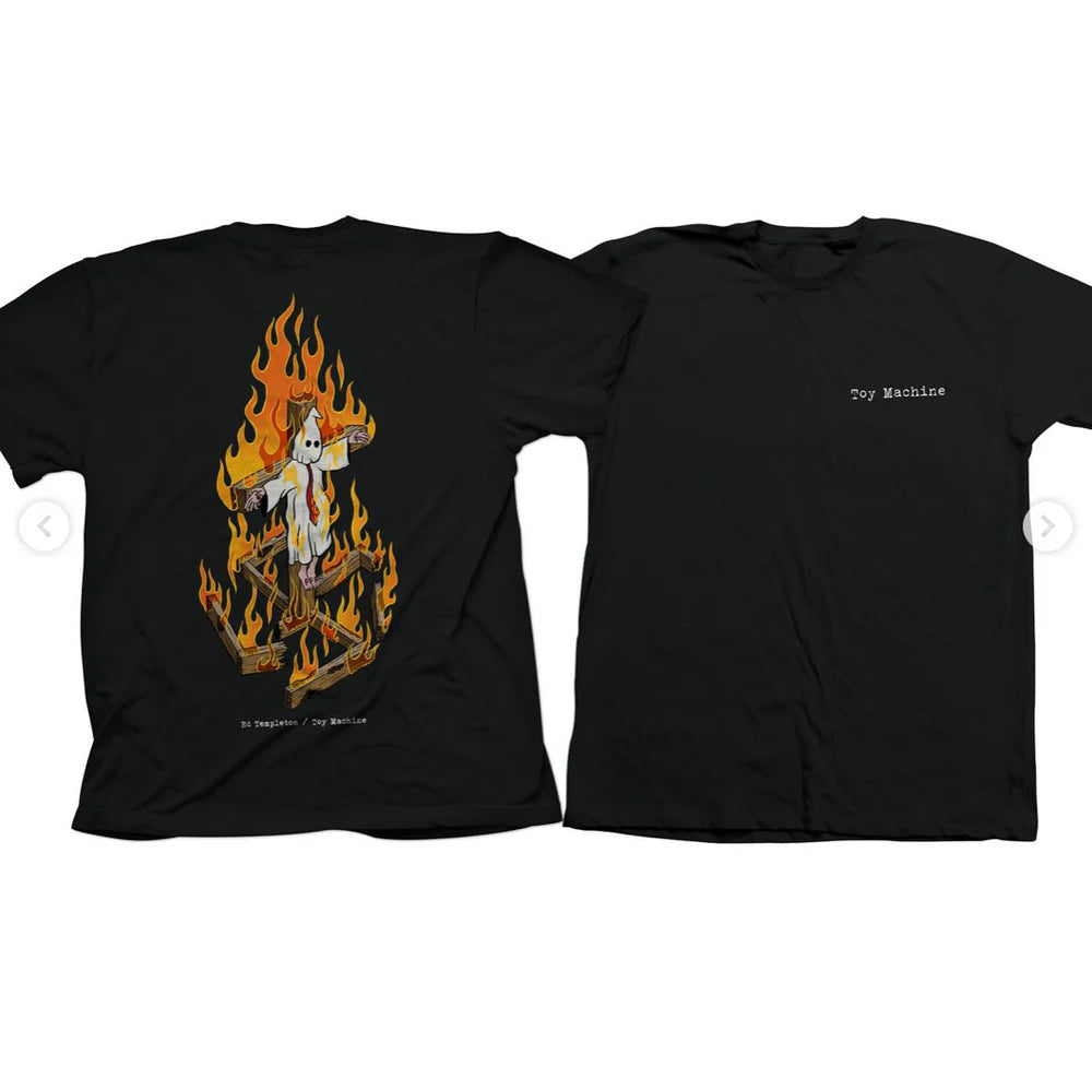 Toy Machine - Charred Cross Tee