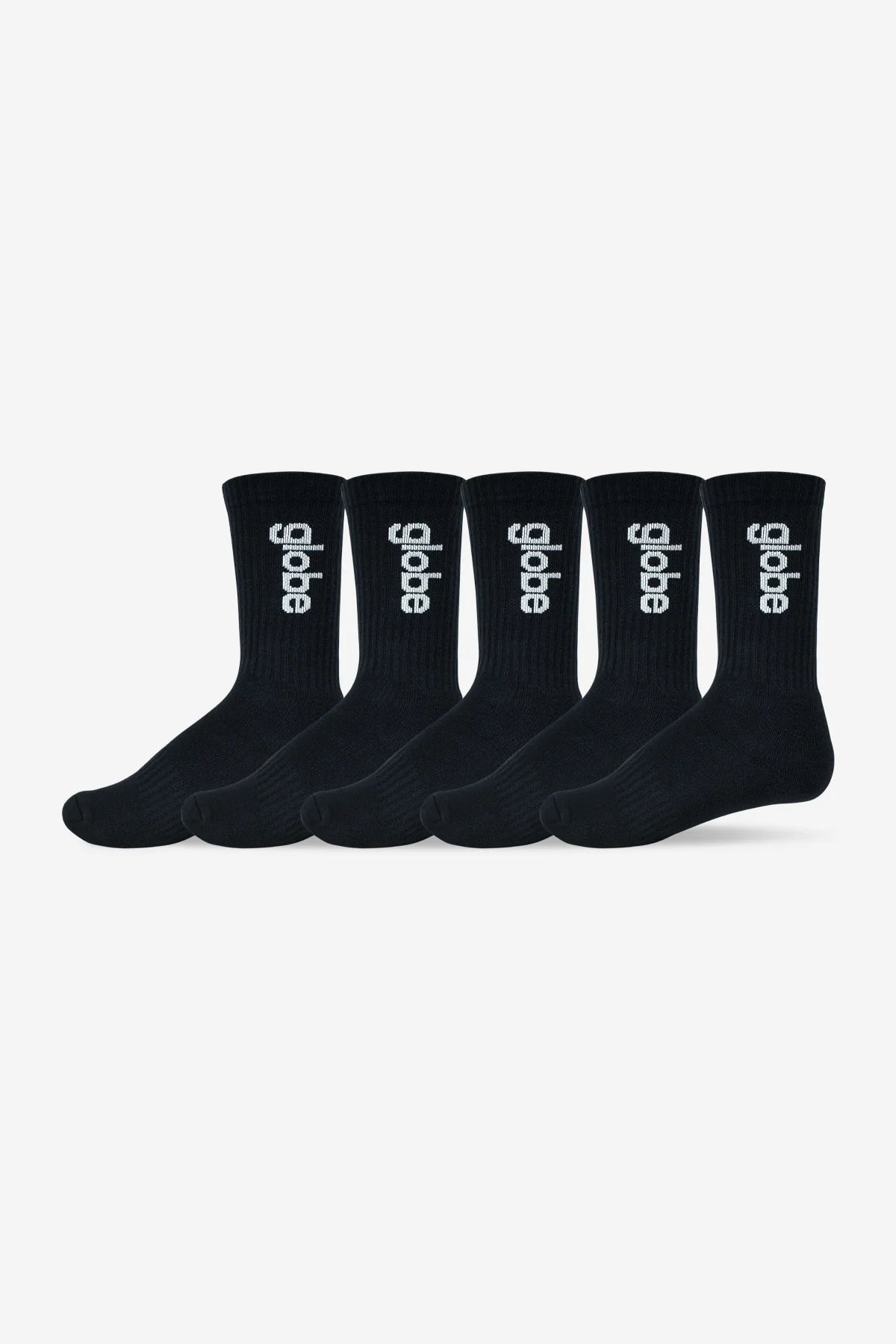 Globe Shoes - OG Vert Logo Hi Crew Sock 5 Pack