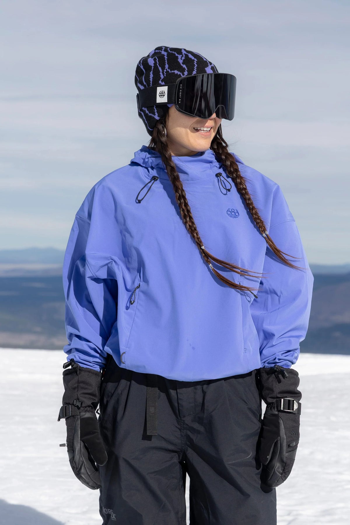 686 - Womens Waterproof Team Crop Hoody