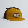Coal - The Tracker Flannel Lined 5 Panel Earflap Cap