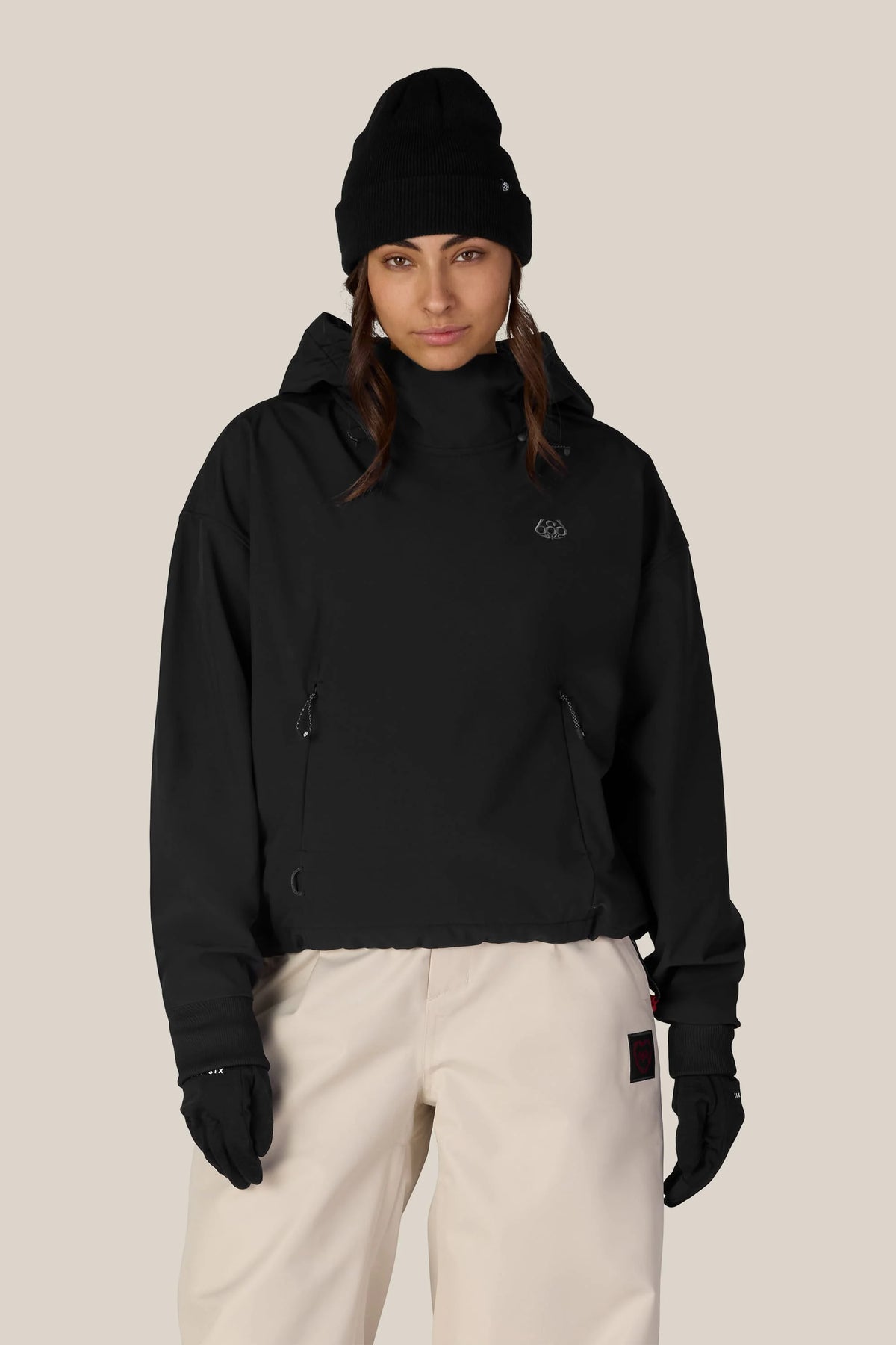 686 - Womens Waterproof Team Crop Hoody