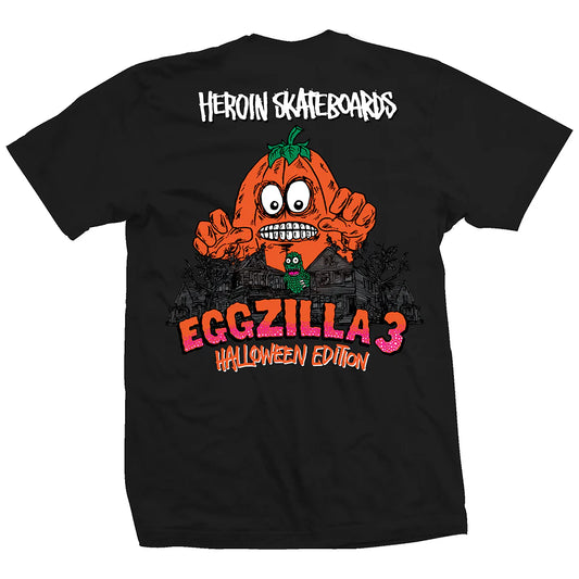 Heroin Skateboards - Eggzilla 3 Tee