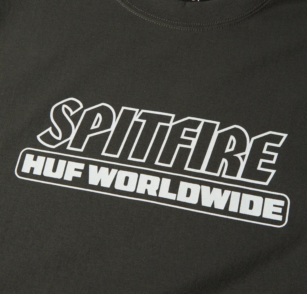 Huf - Huf x Spitfire Burn Heavyweight Tee