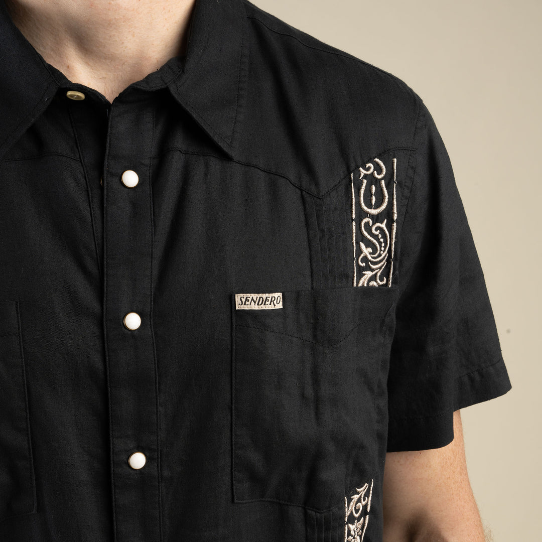 Sendero Provisions Co. - Caballero Guayabera Short Sleeve Shirt