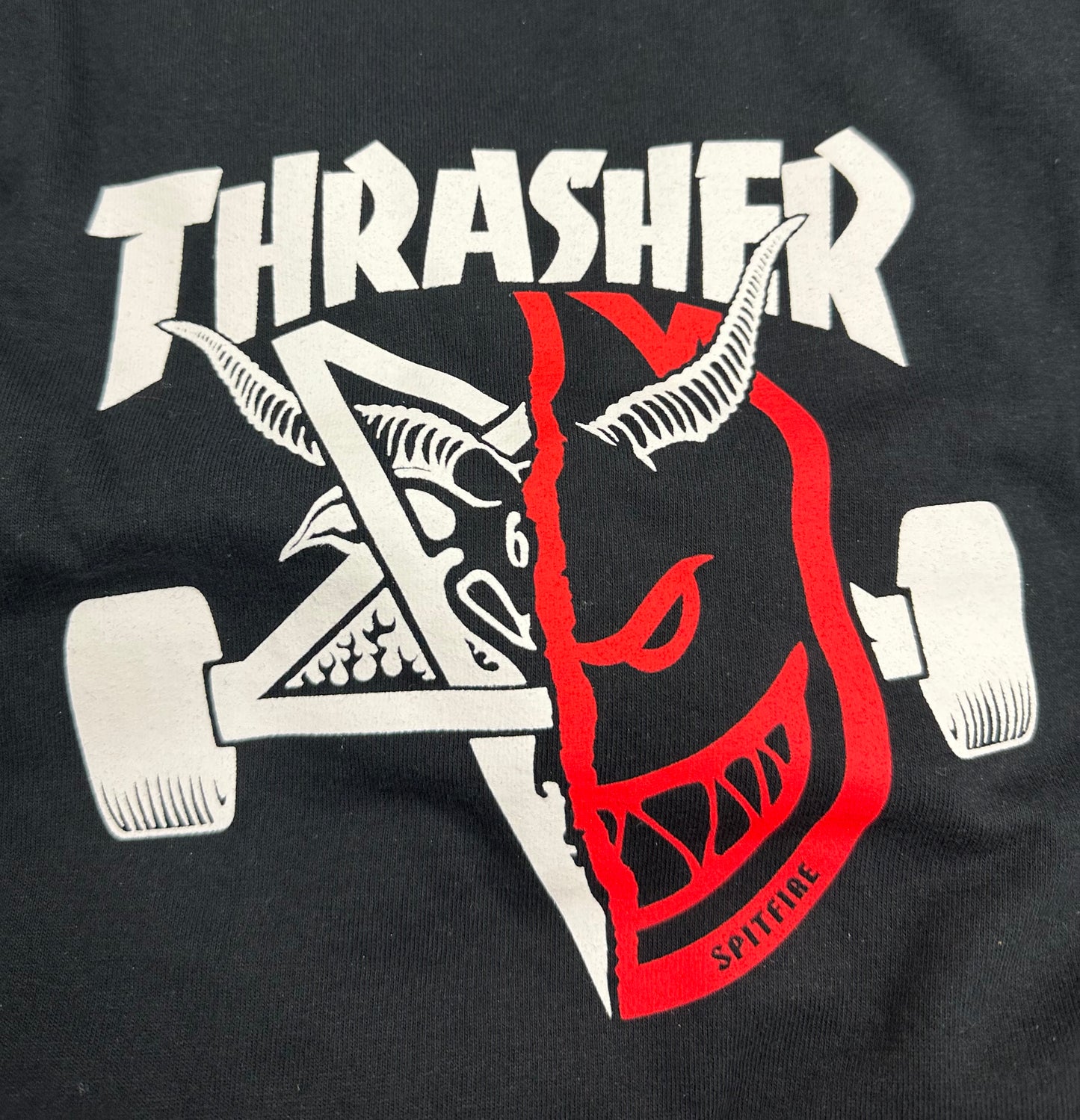 Thrasher x Spitfire - Thrasher & Burn Hoodie