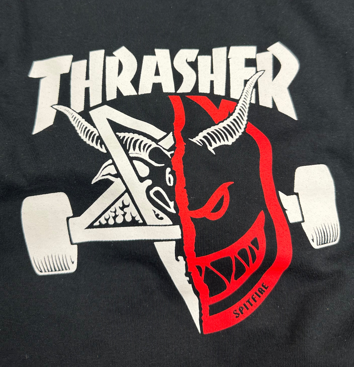 Thrasher x Spitfire - Thrasher & Burn Hoodie