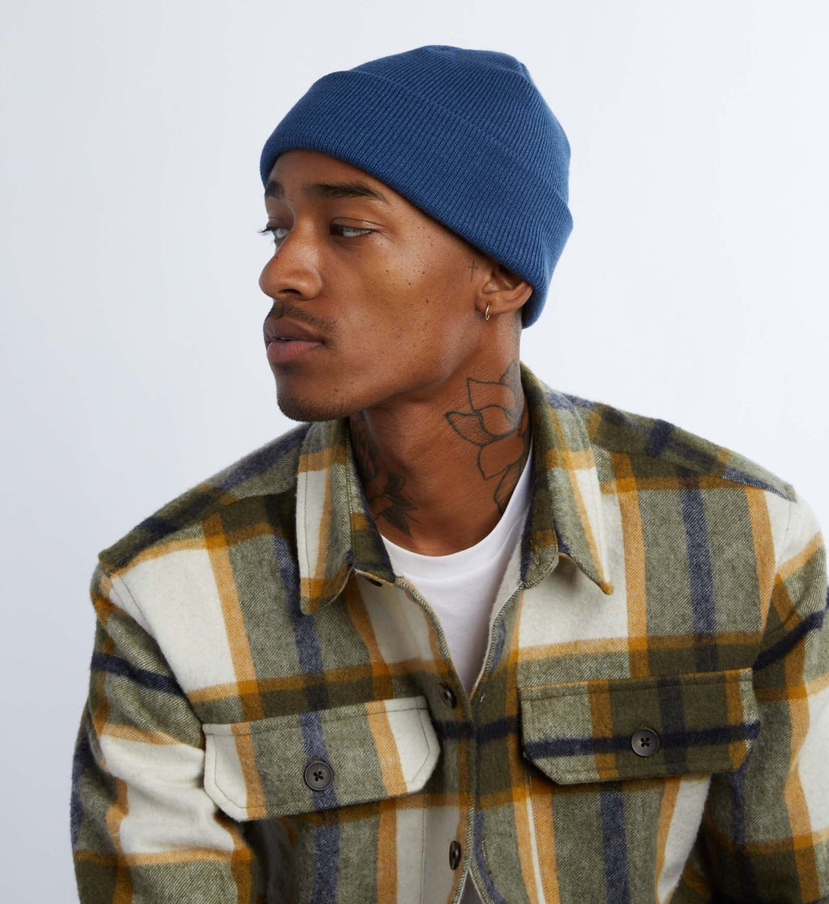 Coal - The Uniform Low Recycled Knit Cuff Beanie