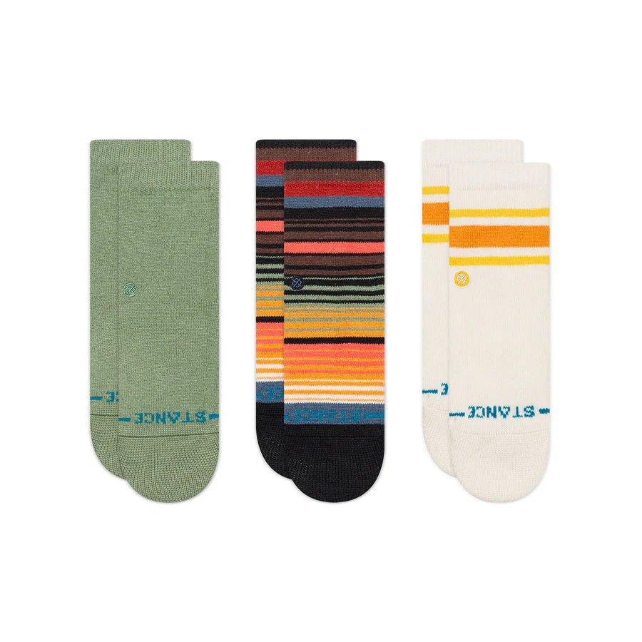 Stance - Baby & Toddler Explorer Crew Socks 3 Pack