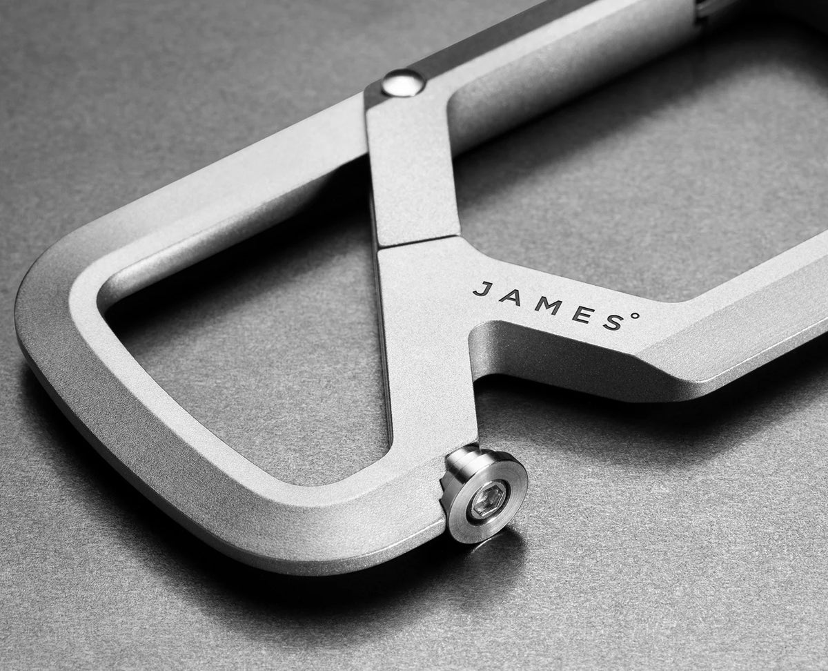 The James Brand - The Mehlville - An entirely fresh take on an EDC staple, the carabiner.