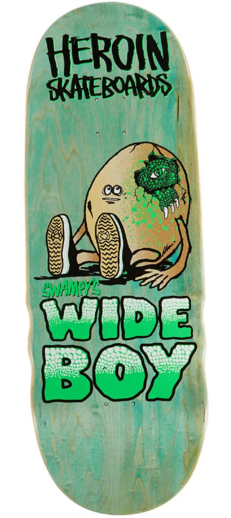 Heroin Skateboards - Swampy’s Wide Boy Deck