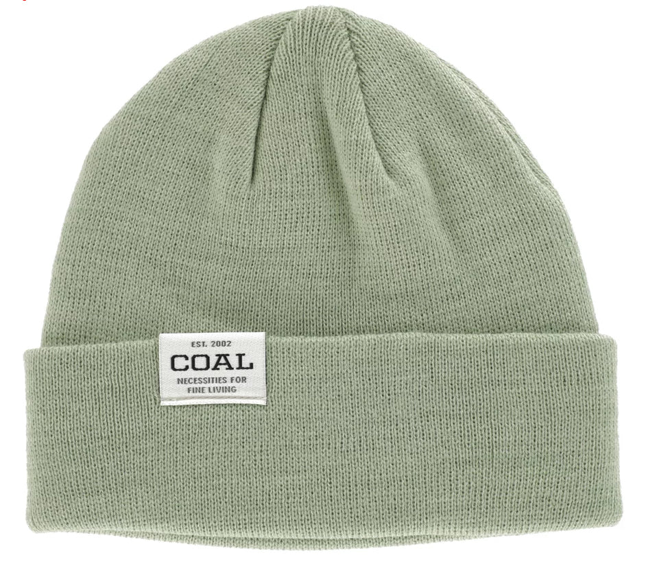 Coal - The Uniform Low Recycled Knit Cuff Beanie