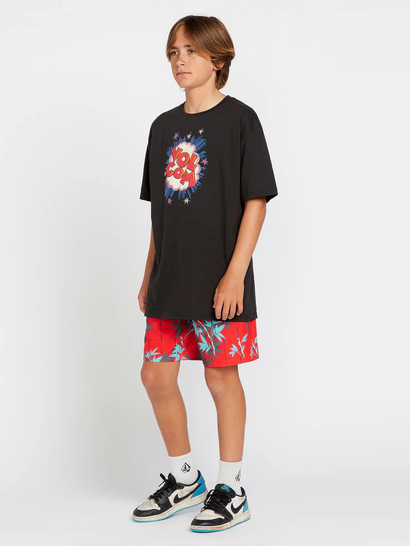 Volcom - Kids Stone Pow Short Sleeve Shirt