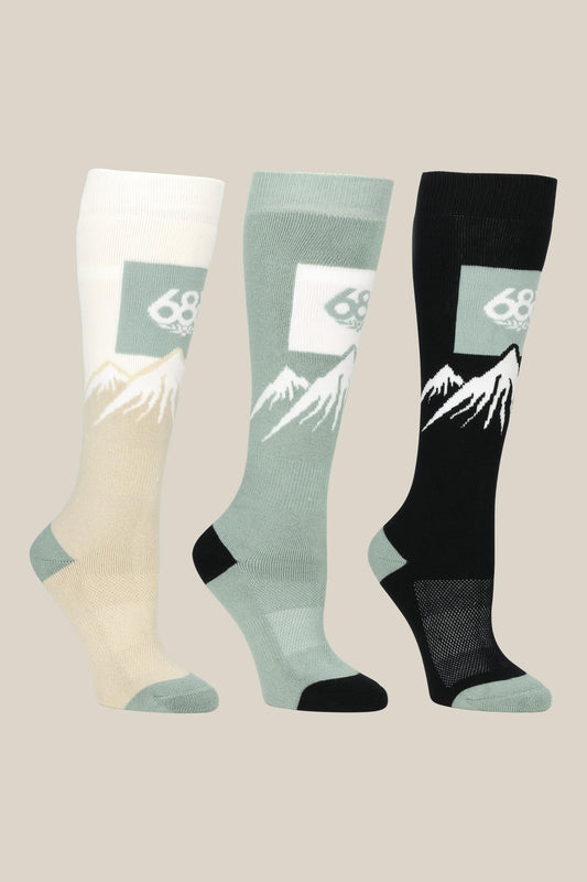 686 - Women’s Snow Cap Sock 3-Pack
