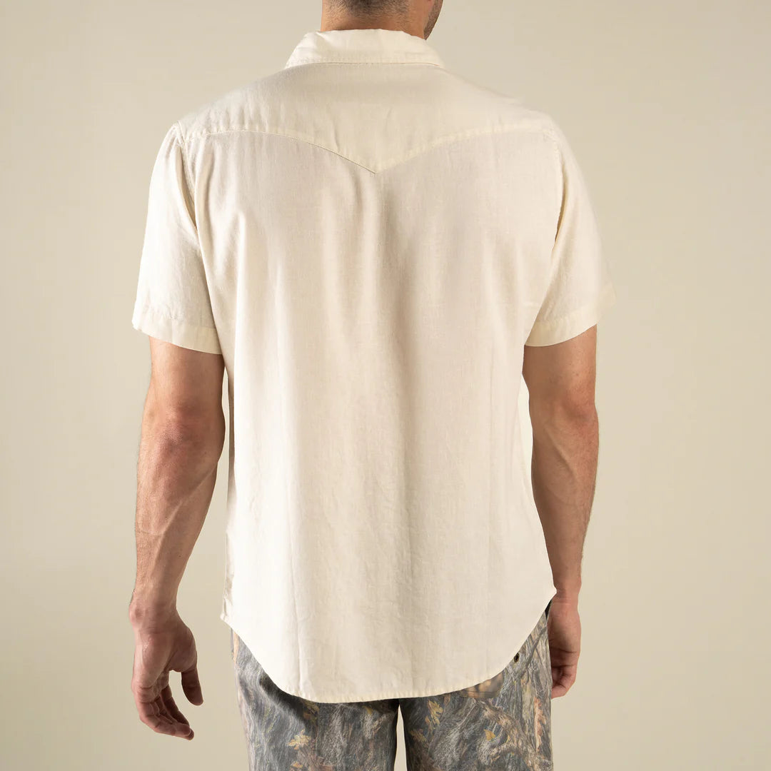 Sendero Provisions Co. - The Wyatt Pearl Snap Short Sleeve Solid Shirt