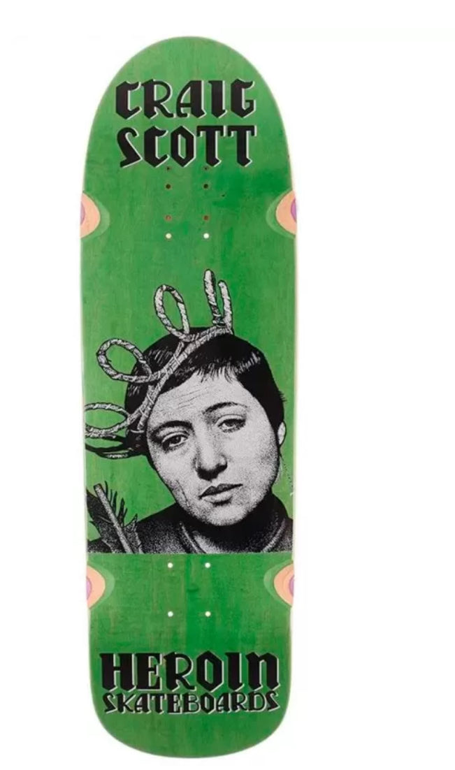 Heroin Skateboards - Craig Scott Joan (9.5)
