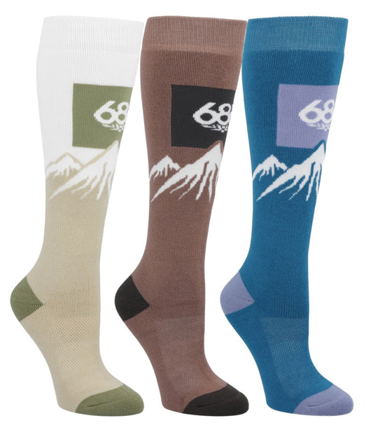 686 - Women’s Snow Cap Sock 3-Pack