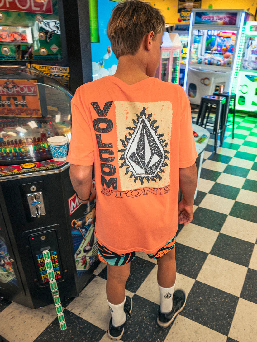 Volcom - Youth Flamed Short Sleeve Shirt