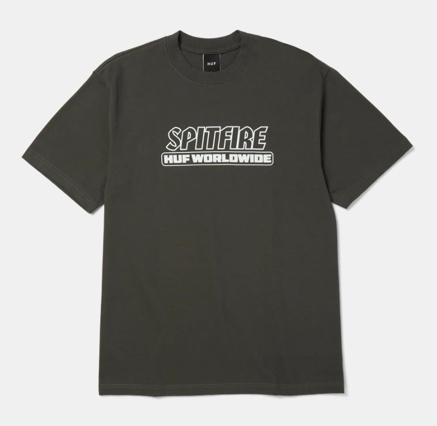 Huf - Huf x Spitfire Burn Heavyweight Tee